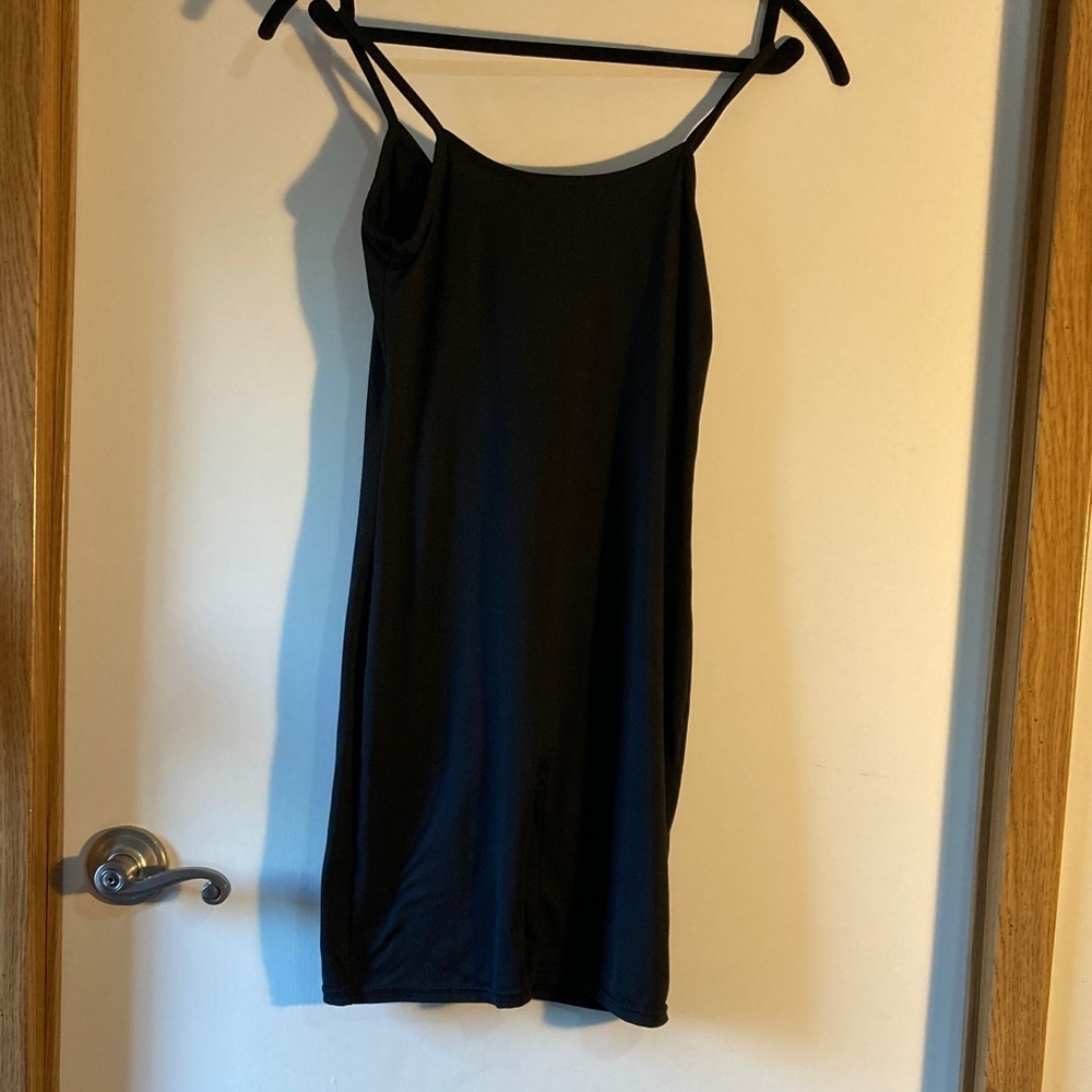 Elegant Black Slip Shorts